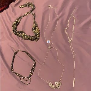 Necklace lot